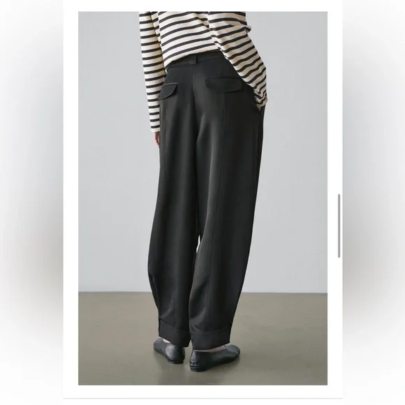 Black Harem Pants by Massimo Dutti,NWT - Picture 4 of 6